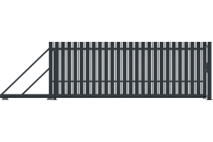 Sliding gate for dimension, Amida fence (1)