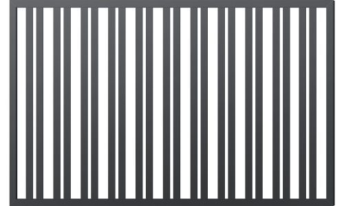 Fence panel for dimension, Belfast fence