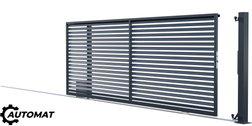 Unbalanced sliding gate for dimension, Bryza fence (1) (1)