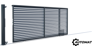 Unbalanced sliding gate for dimension, Bryza fence (1) (1) (1)