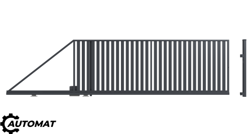 AMIDA BRAMA PRZESUWNA 150X400 lewa automat 7016.png