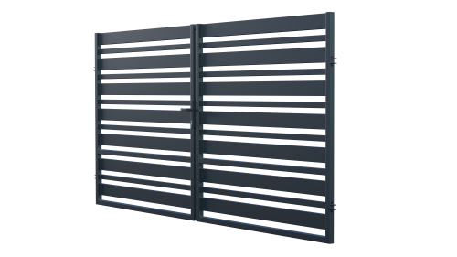 Double-leaf swing gate 3m, Juga fence