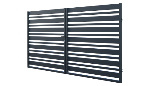 Double-leaf swing gate 3.5, Juga fence