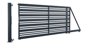 Universal sliding gate, Juga fence (1)