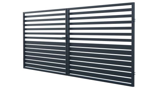 Double-leaf swing gate for dimension, Fen fence