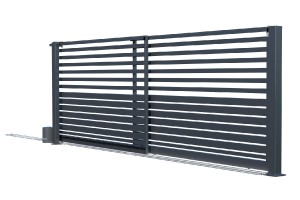 Telescopic gate 4m with automation, Fen fence