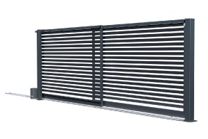 Telescopic gate 4m with automation, Bryza fence