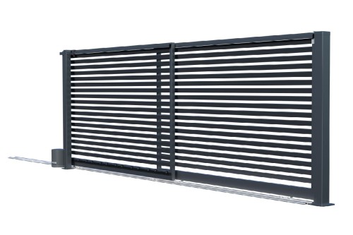 Telescopic gate 4m with automation, Bryza fence