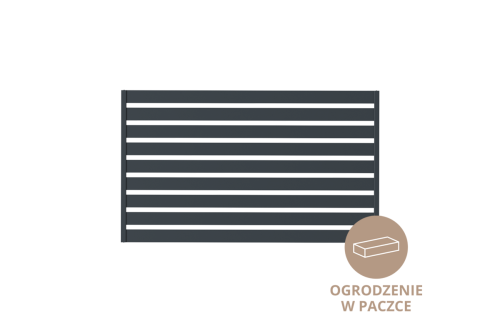 Fence panel, Flat-pack fence, Szafir Element L